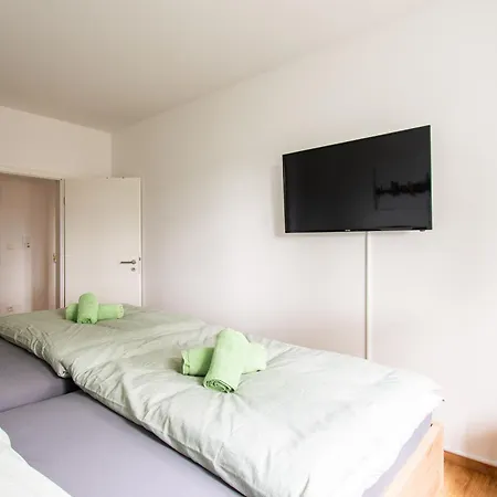 Apartmán Im Gruenen Von Mit Wlan Und Balkon Magdeburk