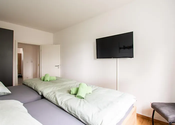 Appartamento Im Gruenen Von Mit Wlan Und Balkon Magdeburgo